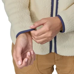 Patagonia Retro Pile fleece vest dames natural