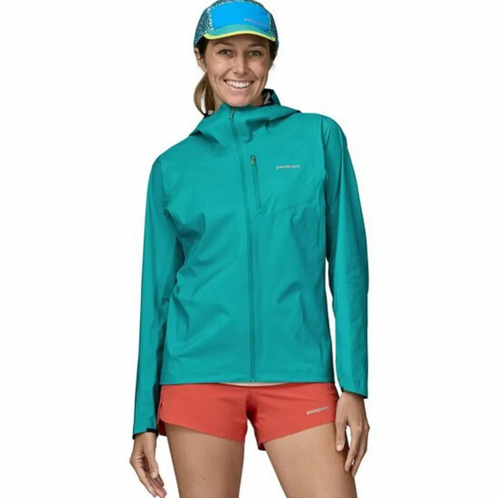Patagonia Storm Racer softshell jas dames subtidal blue
