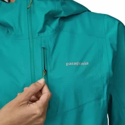 Patagonia Storm Racer softshell jas dames subtidal blue