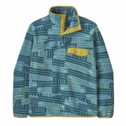 Patagonia Synchilla Snap-T fleece sweater heren quilty fitz wetland blue