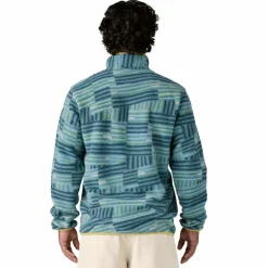 Patagonia Synchilla Snap-T fleece sweater heren quilty fitz wetland blue