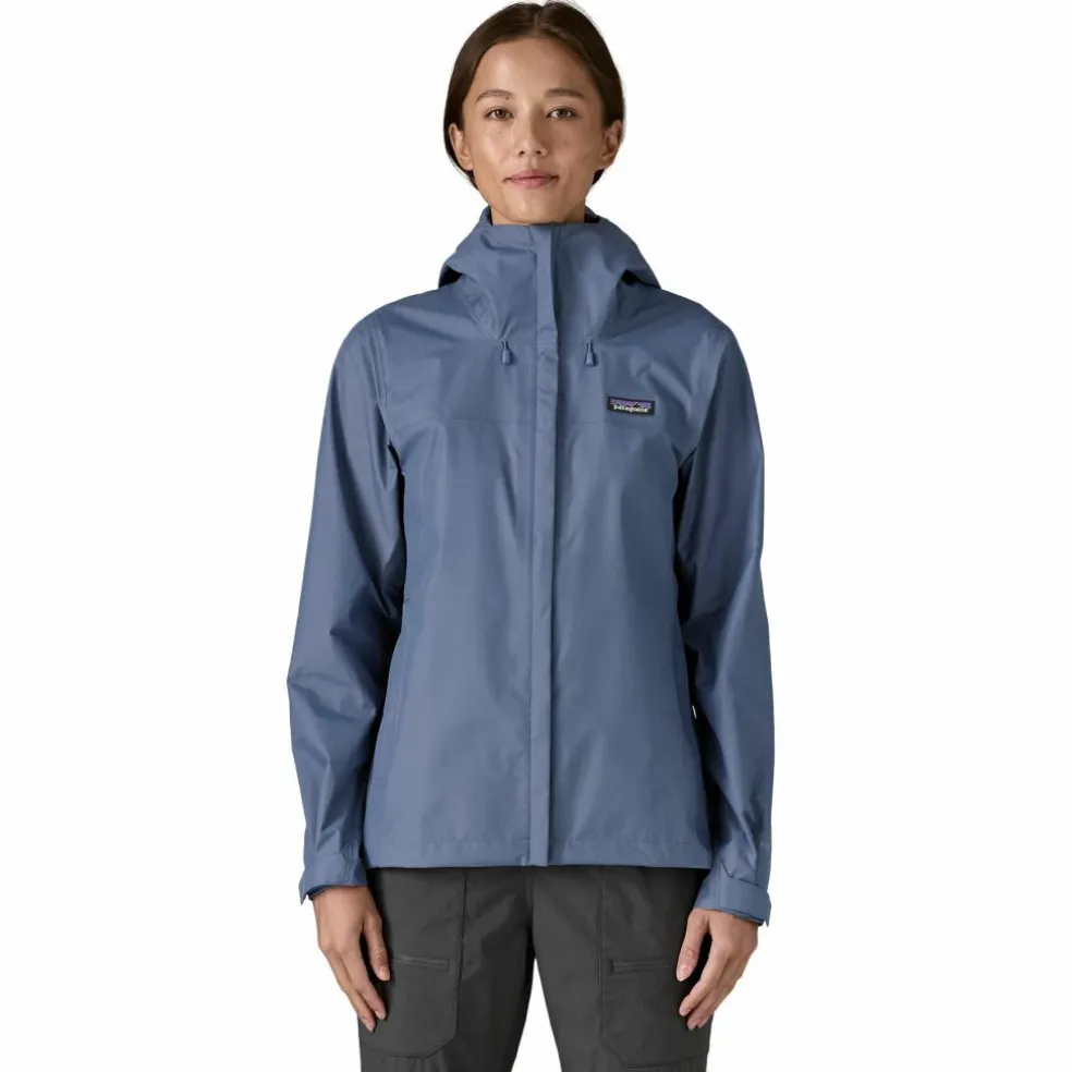 Patagonia Torrentshell 3L Rain outdoor jack dames current blue