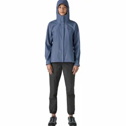 Patagonia Torrentshell 3L Rain outdoor jack dames current blue