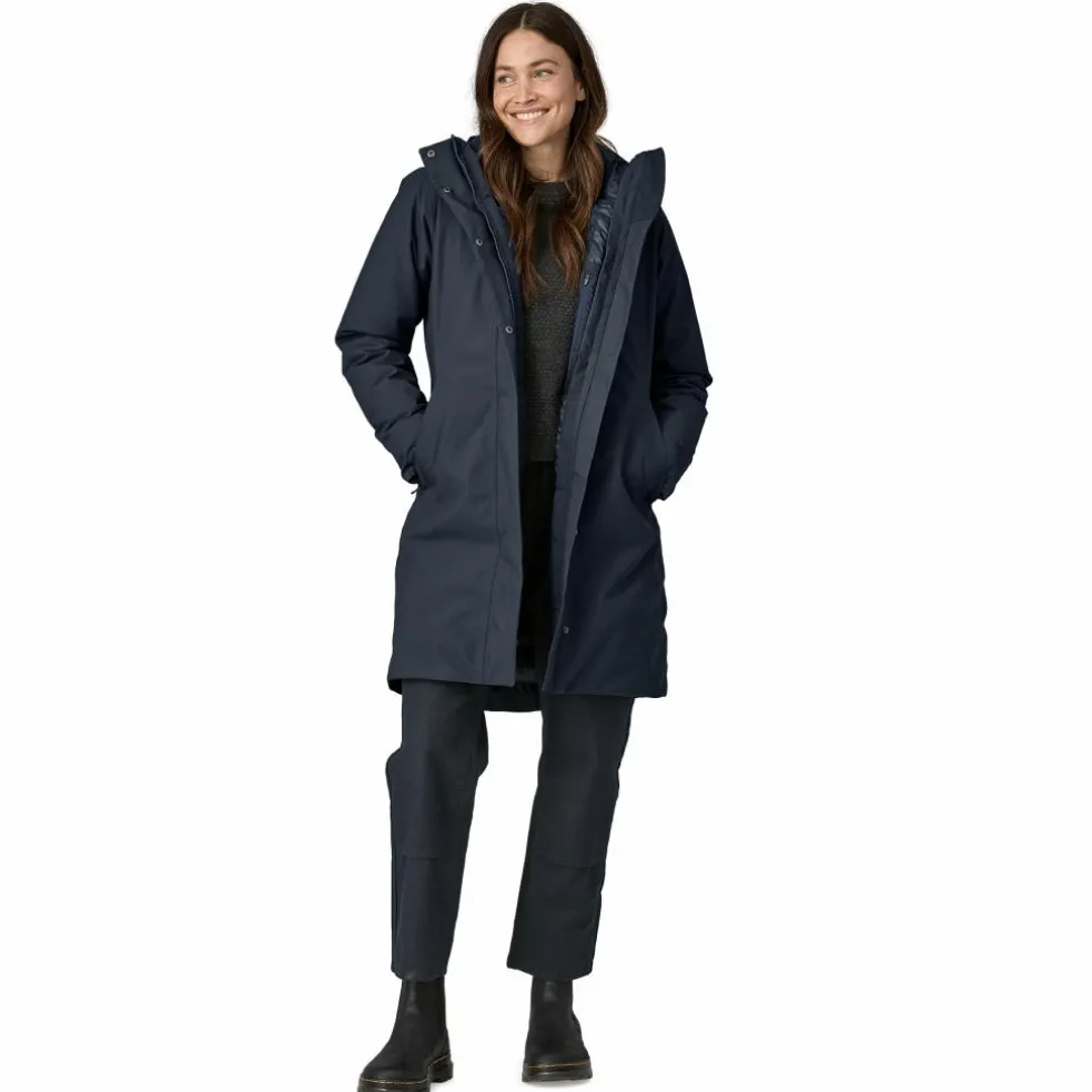 Patagonia Tres 3-in-1 parka outdoor jack dames smolder blue