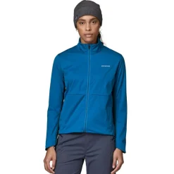 Patagonia Wind Shield softshell jas dames endless blue