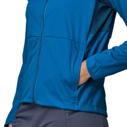 Patagonia Wind Shield softshell jas dames endless blue