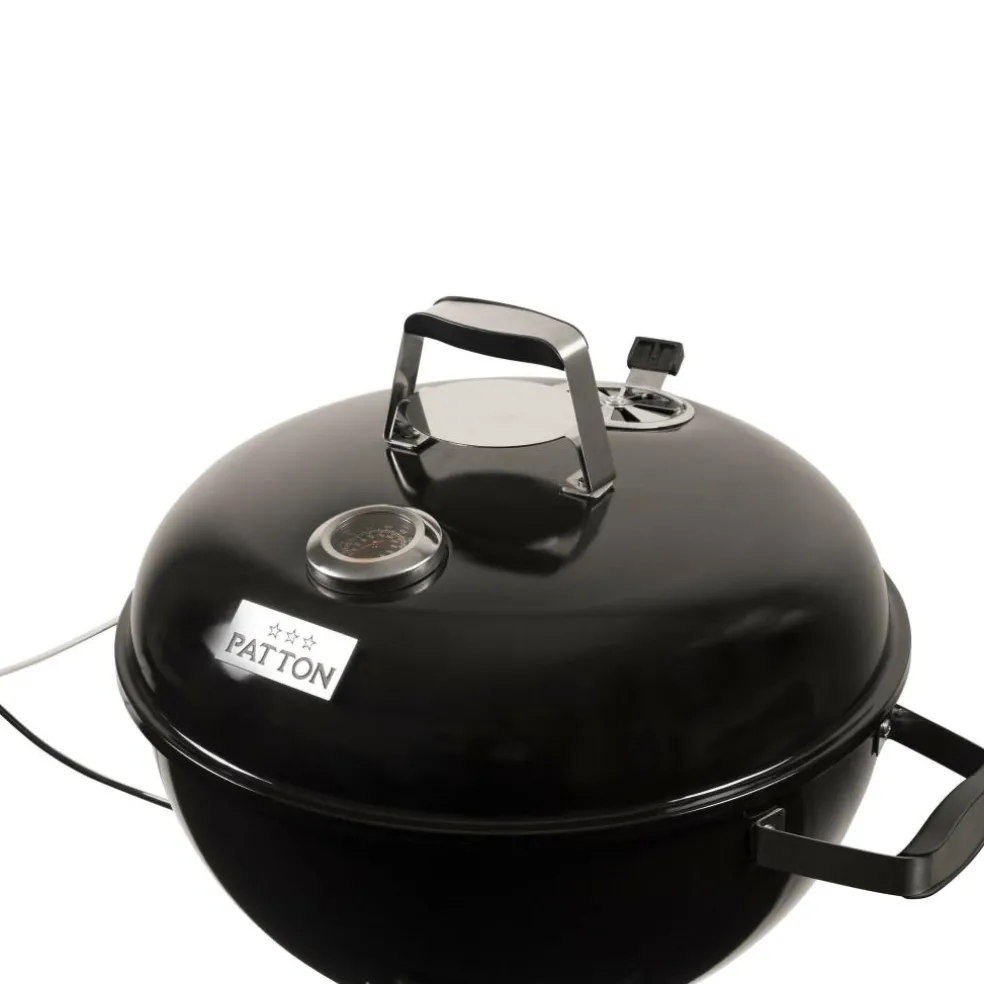Patton Kettle Chef houtskoolbarbecue 47 cm premium black