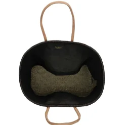 PE Florence Raffia strandtas red