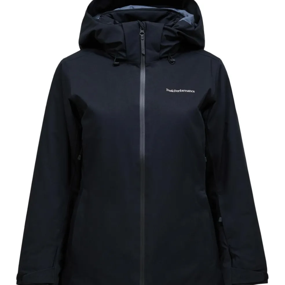 Peak Performance ANIMA softshell winterjas dames black