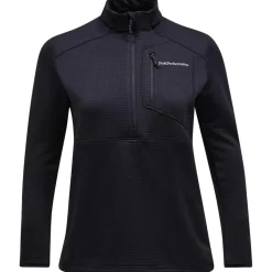 Peak Performance  Trail Polartec Half Zip skipully dames black
