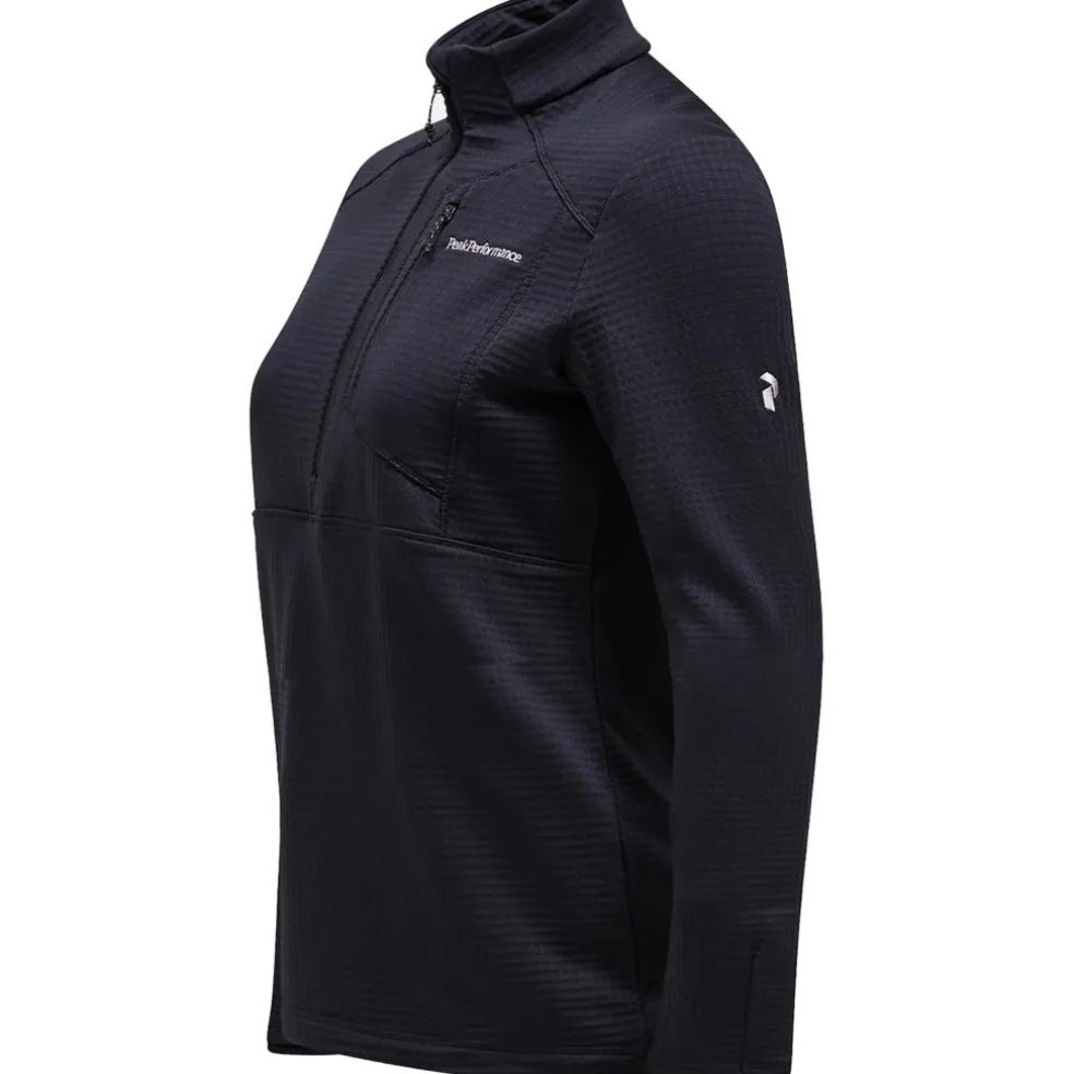 Peak Performance Trail Polartec Half Zip skipully dames black