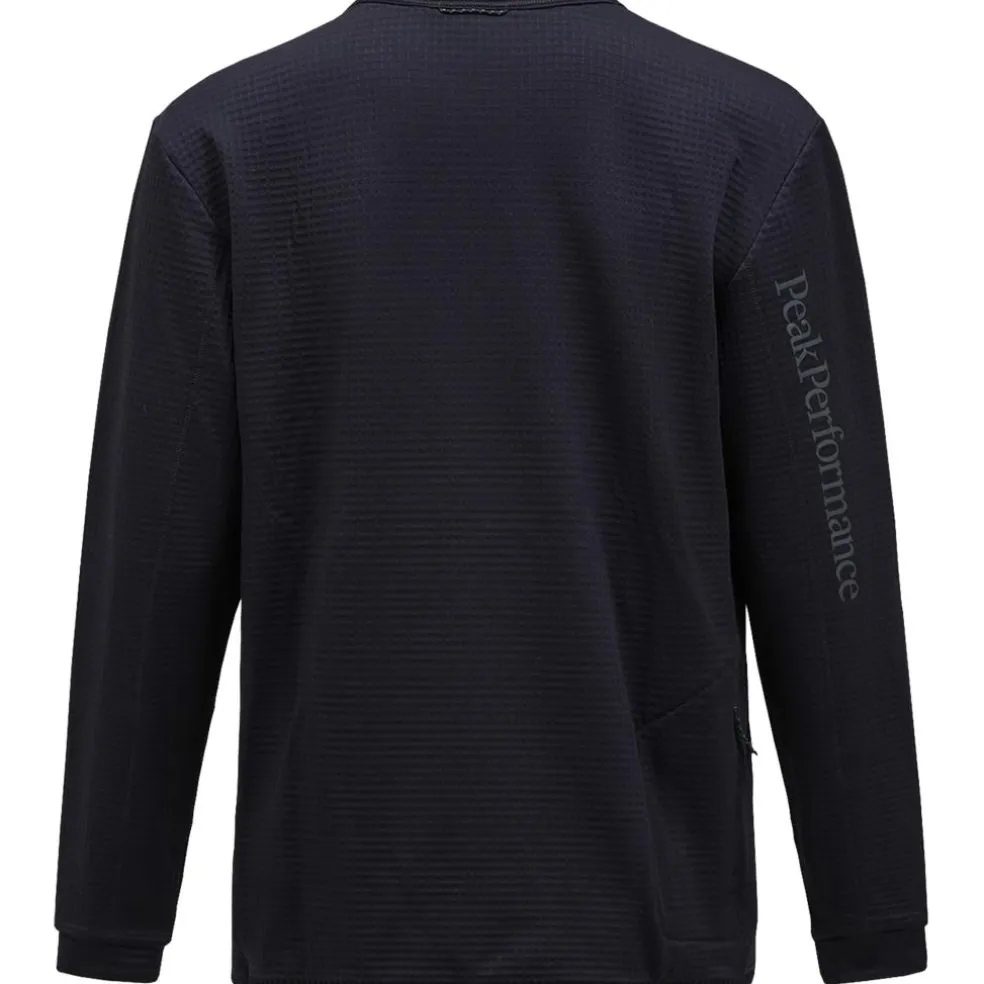 Peak Performance Trail Polartec sweater heren black