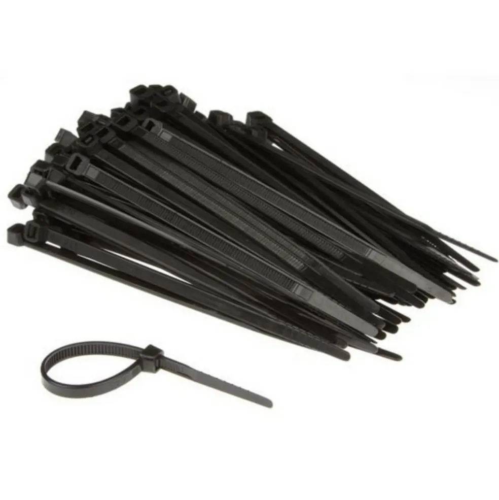 Perel Tie-wrap 120 x 4,6 mm zwart per 100 stuks