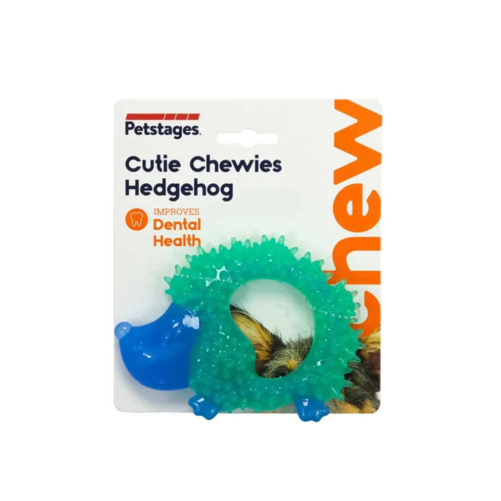Petstages Orka Cutie Chewies Hedgehog hondenspeelgoed