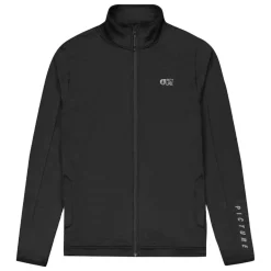 Picture Bake Grid vest heren black