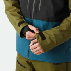 Picture OBJECT winterjas heren tobacco black