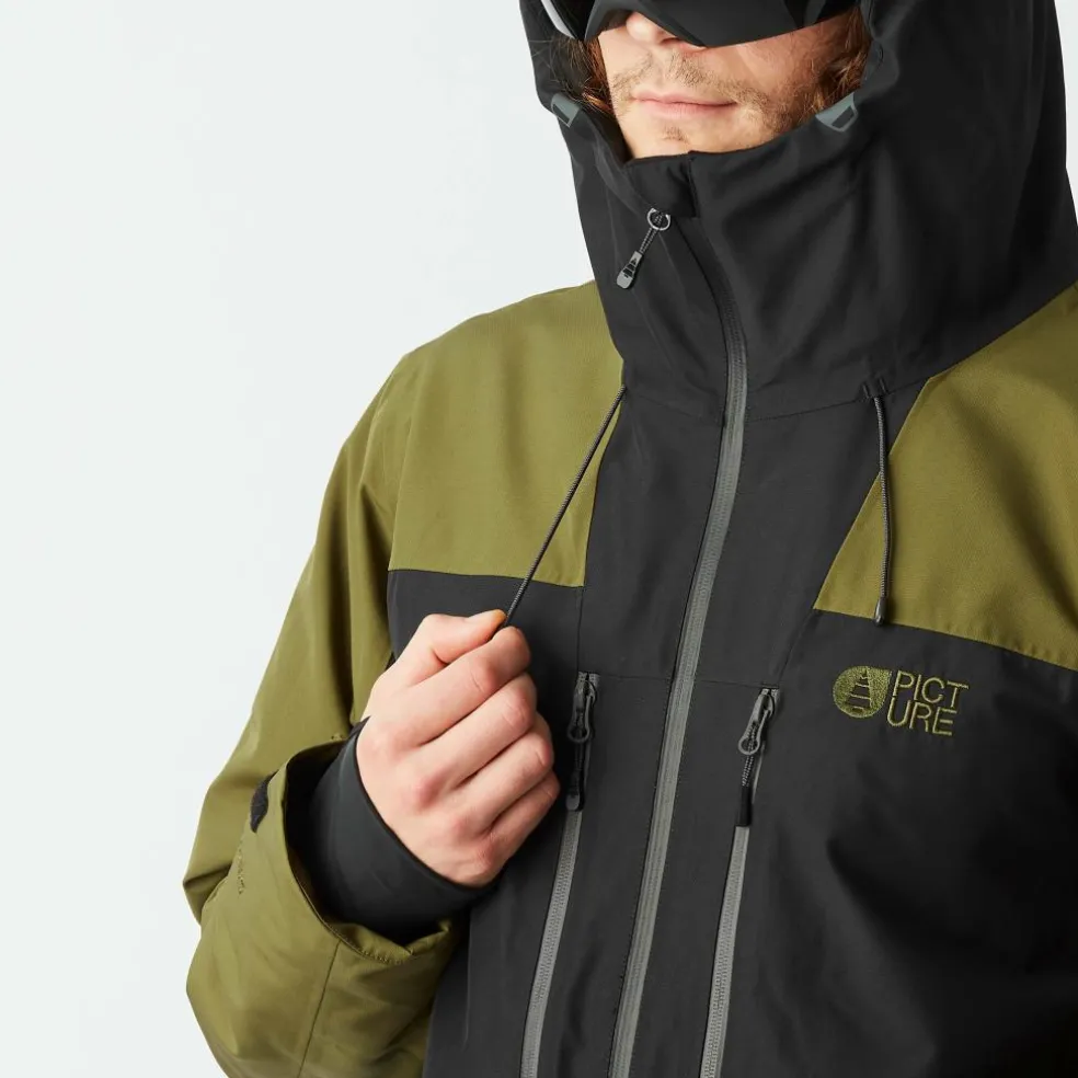 Picture OBJECT winterjas heren tobacco black