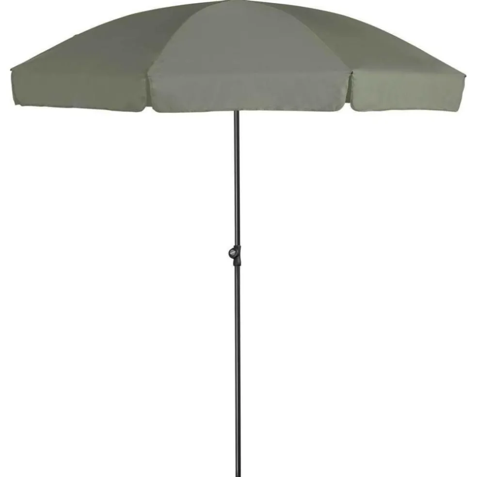 Platinum Aruba parasol 200 volant olive green