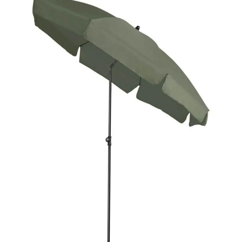 Platinum Aruba parasol 200 volant olive green