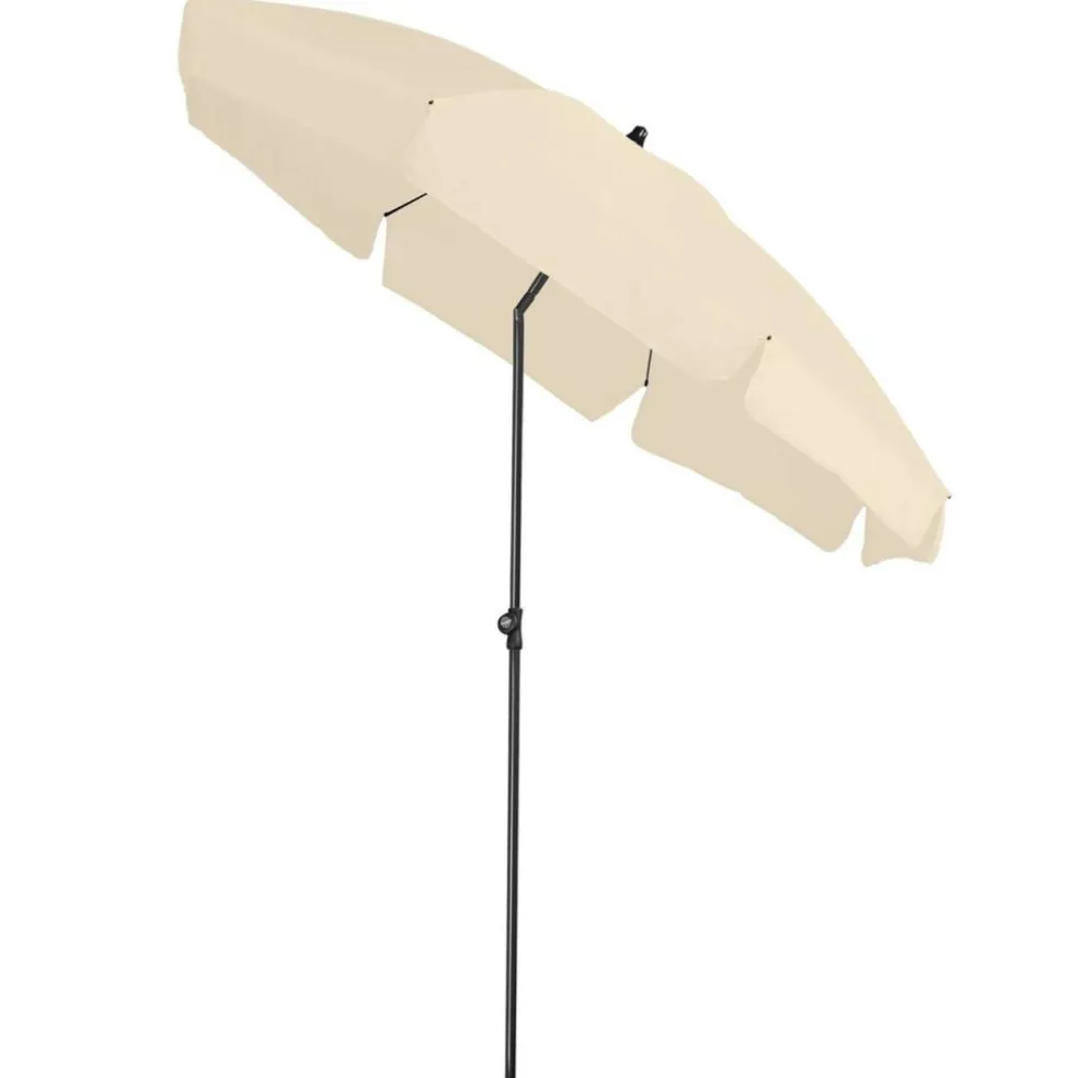 Platinum Aruba parasol 200 volant ecru