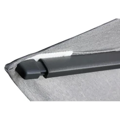 Platinum Challenger T2 Premium parasol 260 x 350 cm faded black