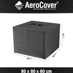 Platinum Kussentas 80 x 80 x 60 antraciet