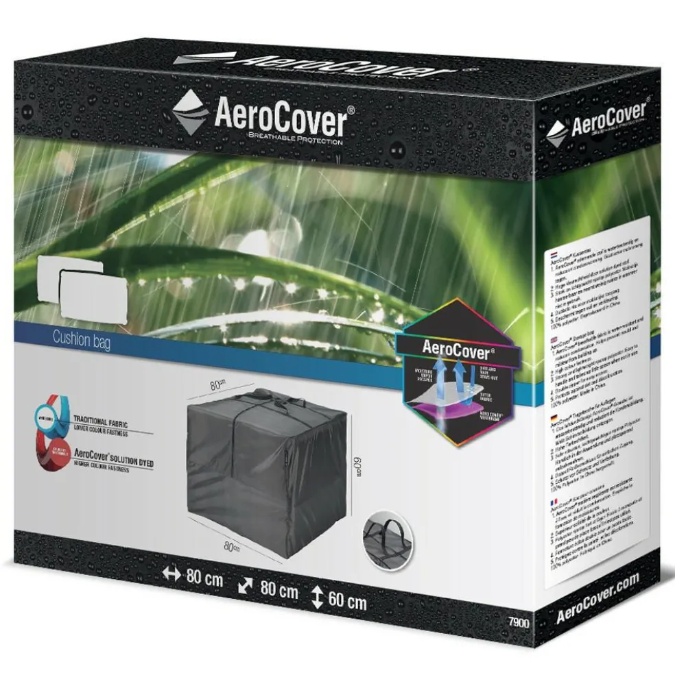 Platinum Kussentas 80 x 80 x 60 antraciet