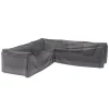Platinum Loungesethoes hoekset 220 x 220 x 90 x H70 antraciet
