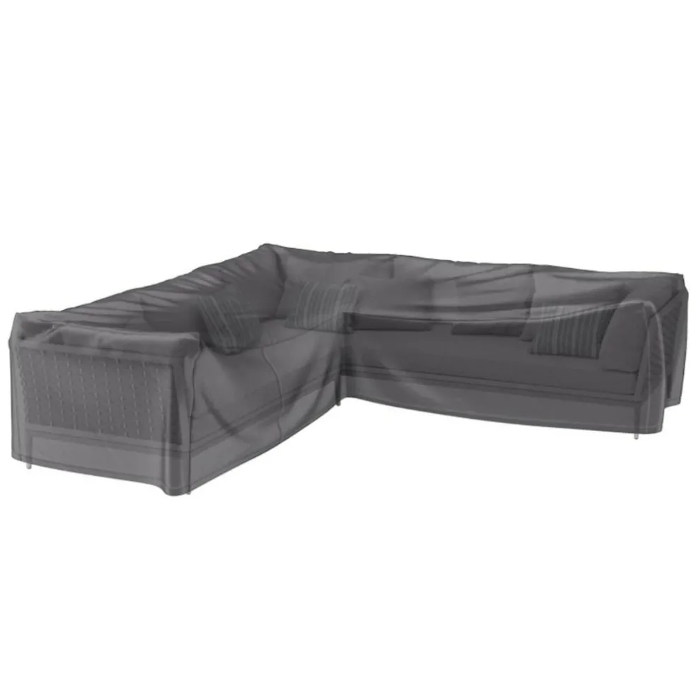 Platinum Loungesethoes hoekset 220 x 220 x 90 x H70 antraciet