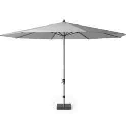 Platinum Riva parasol 400 light grey