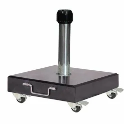 Platinum Rome parasolvoet 40 kg graniet met wielen