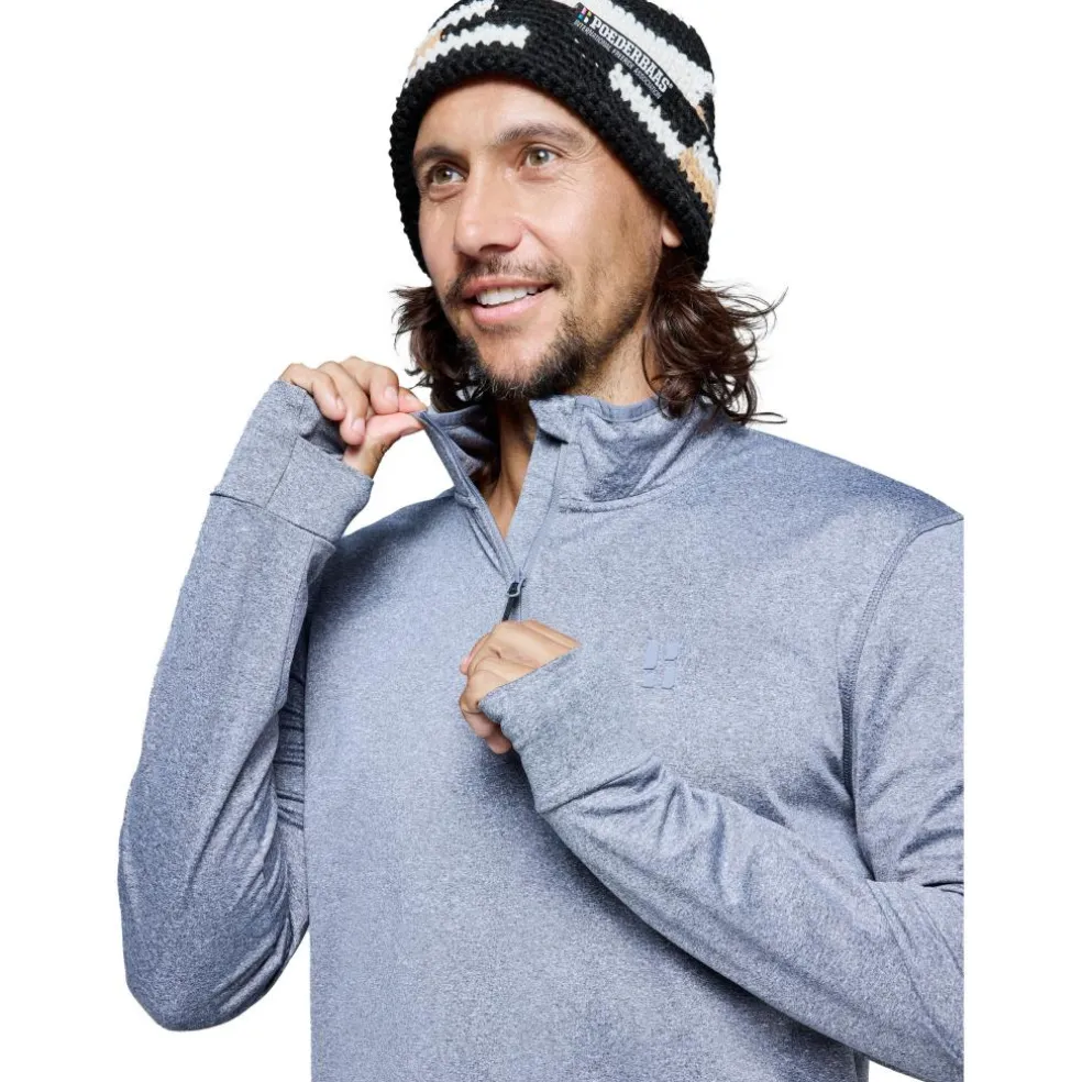 Poederbaas Arctic 2.0 skipully heren grey melange