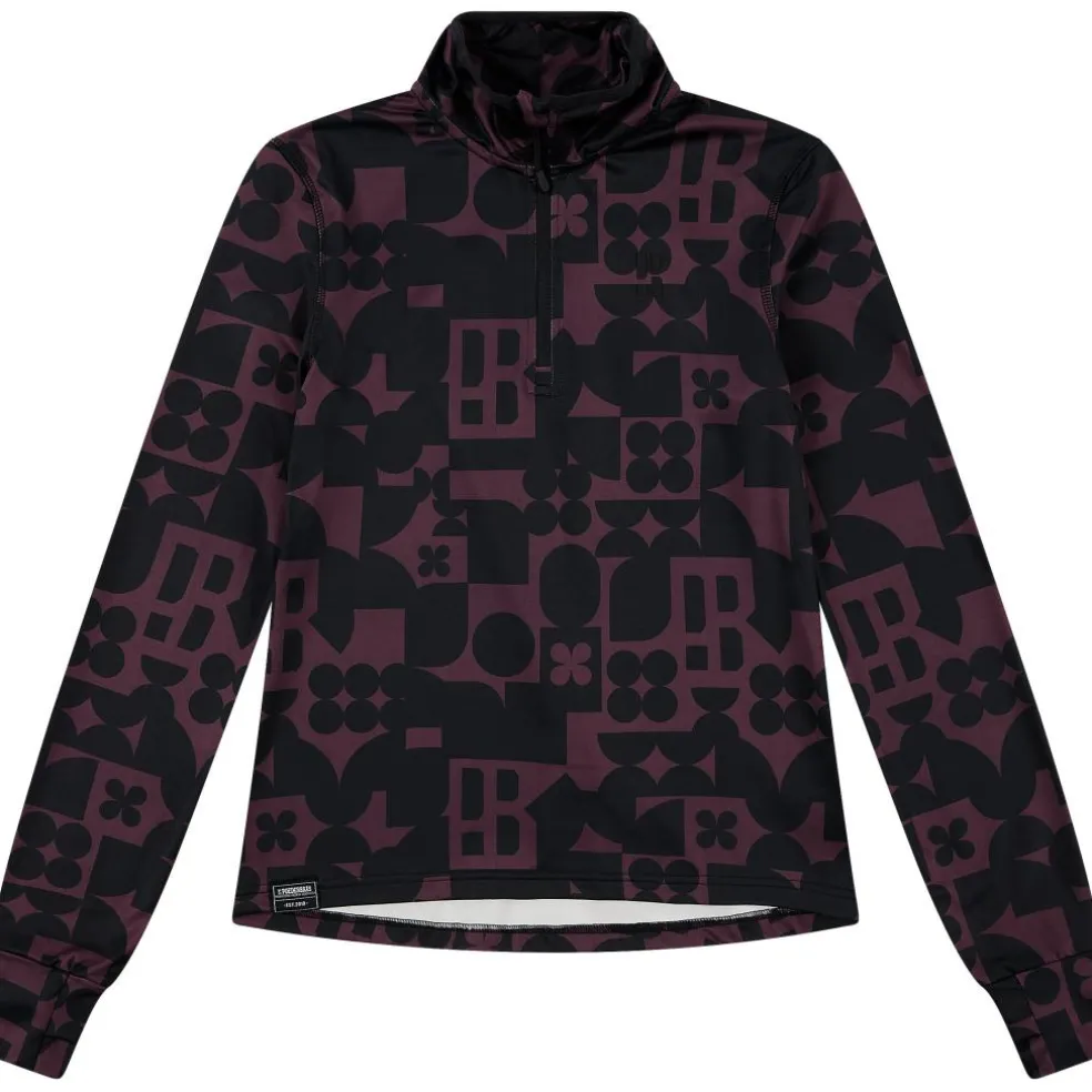 Poederbaas Arty skipully dames bordeaux