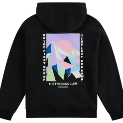 Poederbaas CL hoodie dames black