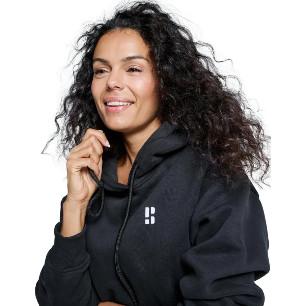 Poederbaas CL hoodie dames black