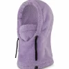 Poederbaas Fluffy balaclava lila
