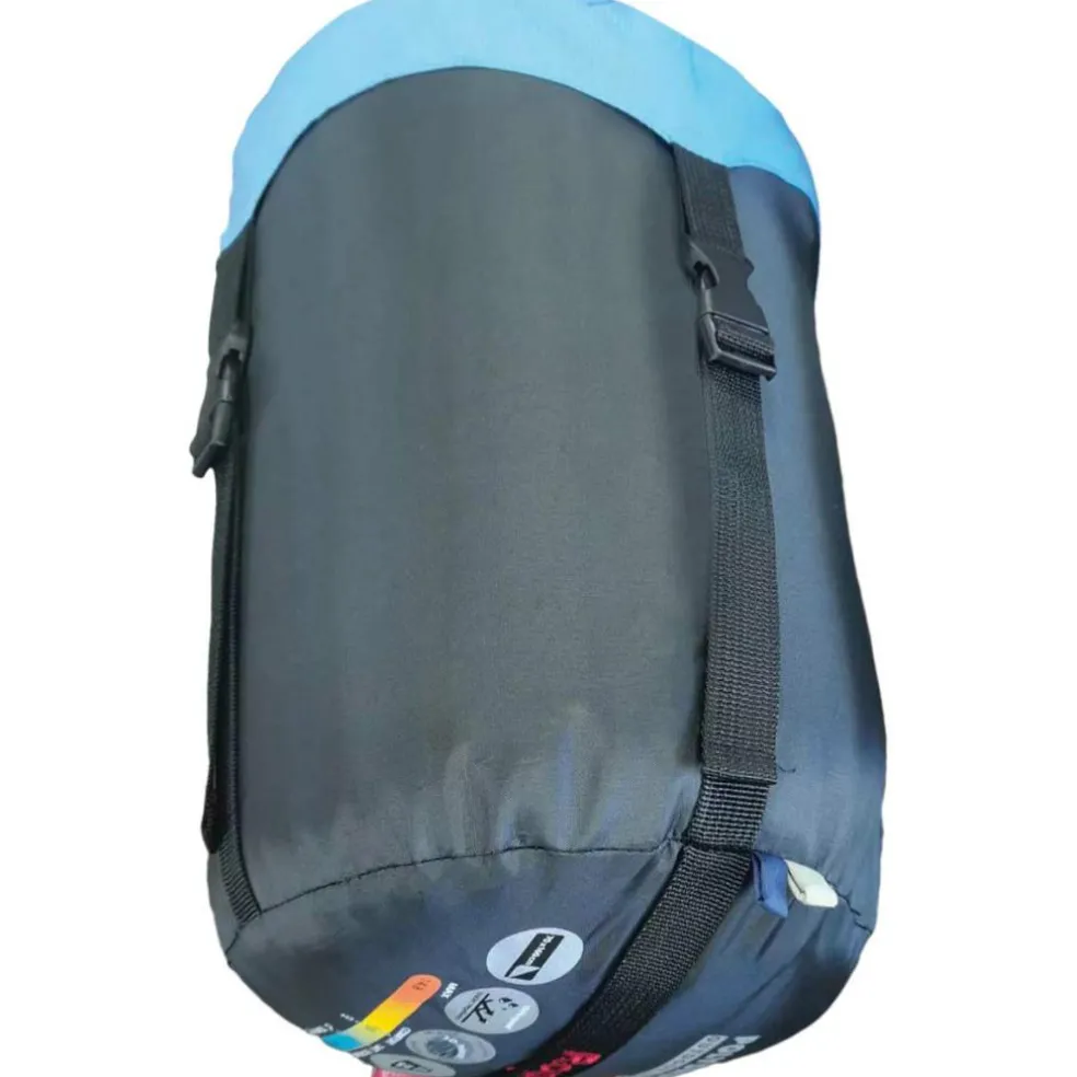 Polydaun Ropi slaapzak junior blauw grijs