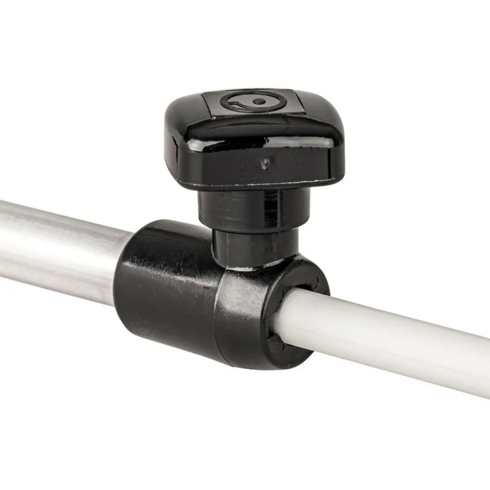 Polyplastic by Lippert Polifixbevestiging raamuitzetter links met draaiknop 140 mm