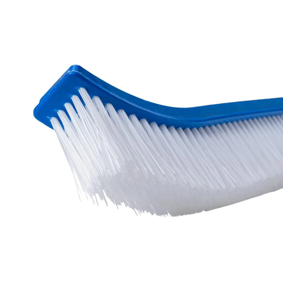 Poolquip Wand- en bodemborstel met nylon rug