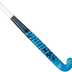 Princess Hockey  Competition 3 STAR SG9 Low Bow hockeystick black blue - 36,5 inch