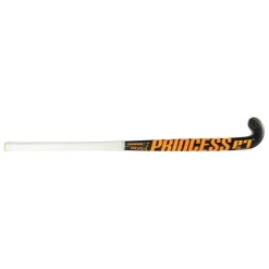 Princess Hockey  Indoor Premium 7 Star SG9 low bow hockeystick  black orange - 36,5 inch