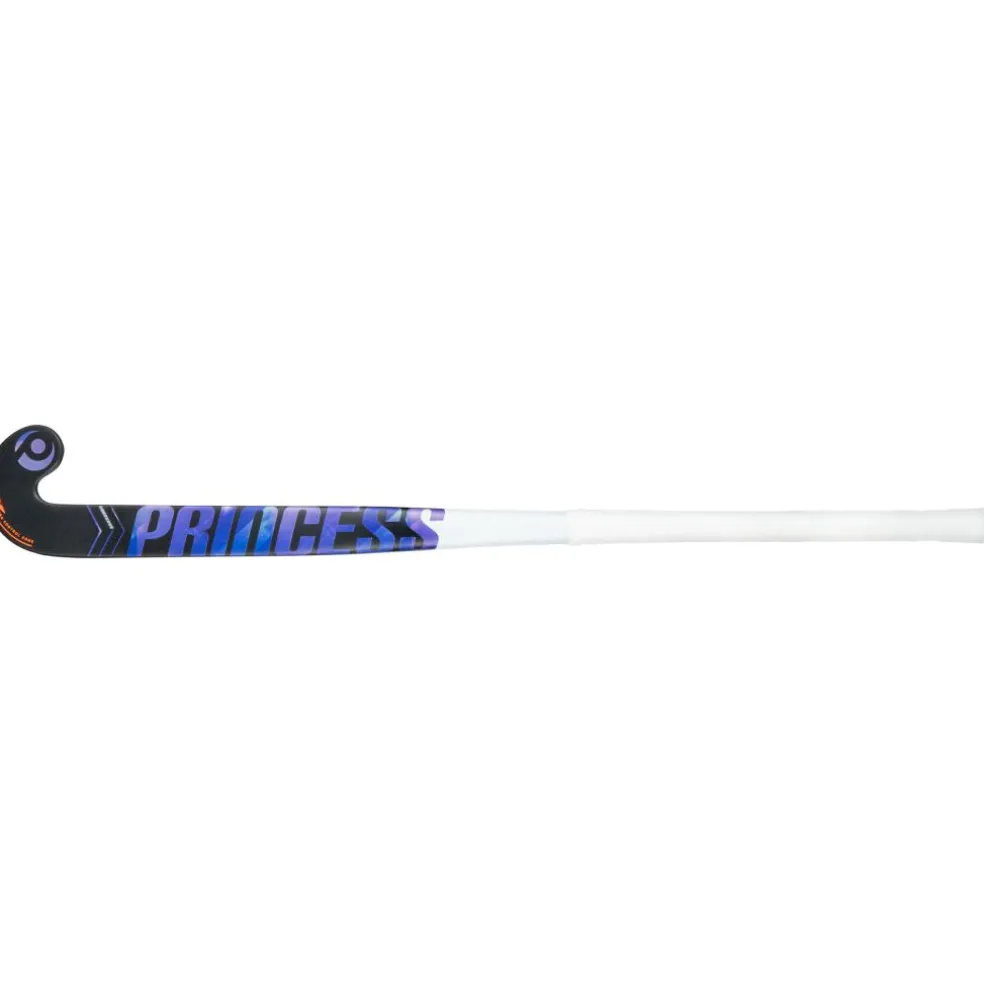Princess Hockey No Excuse Rise P1 Mid Bow hockeystick junior black blue