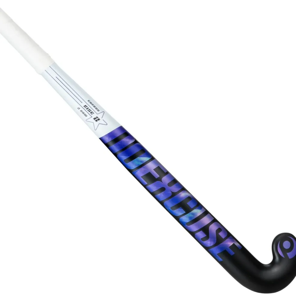 Princess Hockey No Excuse Rise P1 Mid Bow hockeystick junior black blue