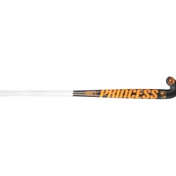 Princess Hockey  Premium 7 STAR SG9 Low Bow hockeystick junior black orange
