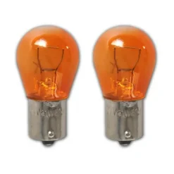 ProPlus BAU15s 12V 21W halogeenlamp oranje set van 2 stuks