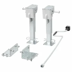 ProPlus Camper uitdraaisteunen 29 - 46 cm grey per 2 stuks