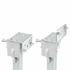 ProPlus Camper uitdraaisteunen 29 - 46 cm grey per 2 stuks