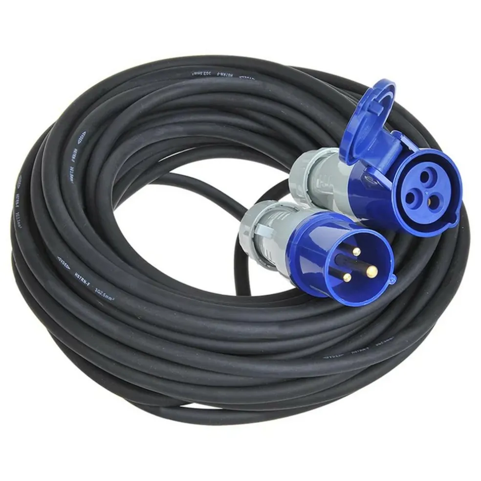 ProPlus CEE haakse verlengkabel 3 x 2,5 mm2 20 meter