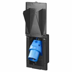 ProPlus CEE wandinvoerdoos rechthoekig zwart