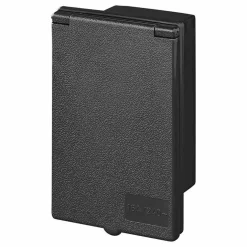 ProPlus CEE wandinvoerdoos rechthoekig zwart